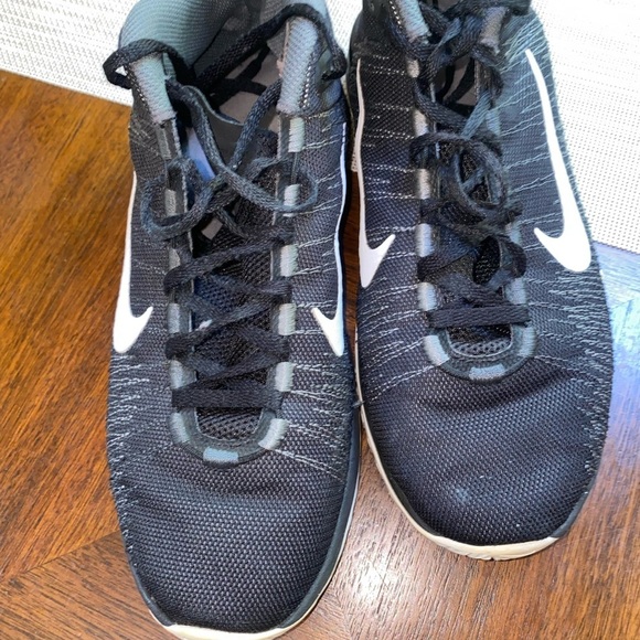 NIKE ZOOM AIR ASCENTION Black White-Anthracite size 7 - Picture 2 of 4